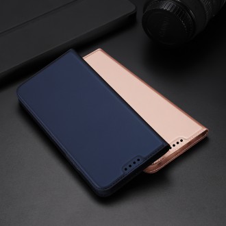 Dux Ducis Skin Pro Case pro Xiaomi Poco C40 Flip Card Wallet Stand Gold