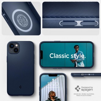 Spigen MAG ARMOR IPHONE 14 NAVY BLUE