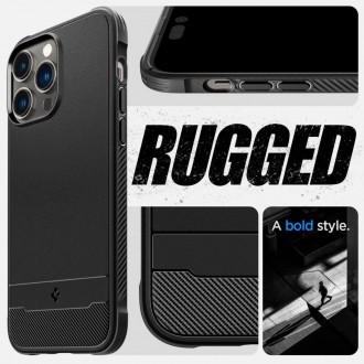 Spigen RUGGED ARMOR MAG MAGSAFE IPHONE 14 PRO MATTE BLACK