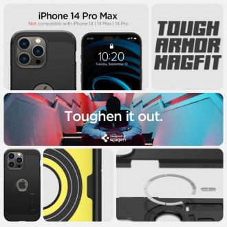 Spigen TOUGH ARMOR MAG MAGSAFE IPHONE 14 PRO MAX BLACK