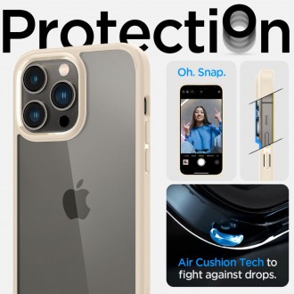 Spigen ULTRA HYBRID IPHONE 14 PRO SAND BEIGE