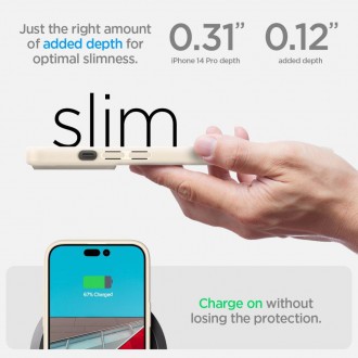 Spigen ULTRA HYBRID IPHONE 14 PRO SAND BEIGE