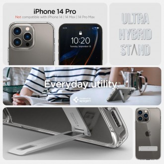 Spigen ULTRA HYBRID &quot;S&quot; IPHONE 14 PRO CRYSTAL CLEAR
