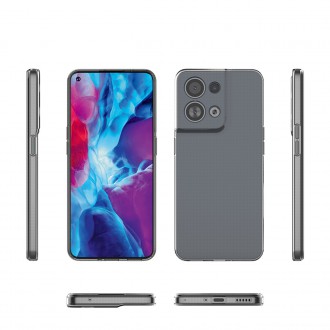 Ultra Clear 0,5mm pouzdro pro Oppo Reno 8 tenký kryt průhledný