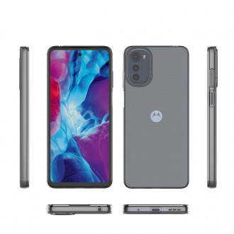 Ultra Clear 0,5mm pouzdro pro Motorola Moto E32 tenký kryt průhledný