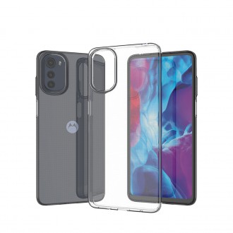 Ultra Clear 0,5mm pouzdro pro Motorola Moto E32 tenký kryt průhledný