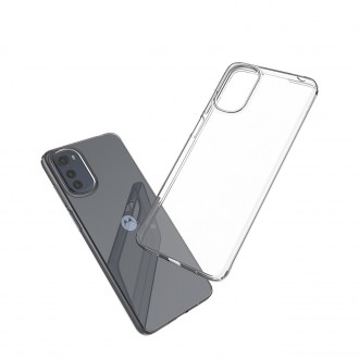 Ultra Clear 0,5mm pouzdro pro Motorola Moto E32 tenký kryt průhledný