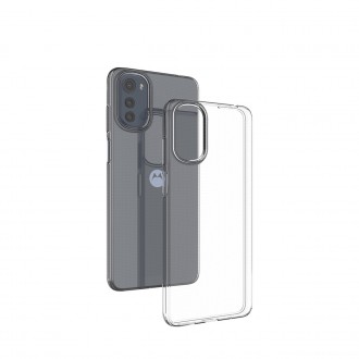 Ultra Clear 0,5mm pouzdro pro Motorola Moto E32 tenký kryt průhledný