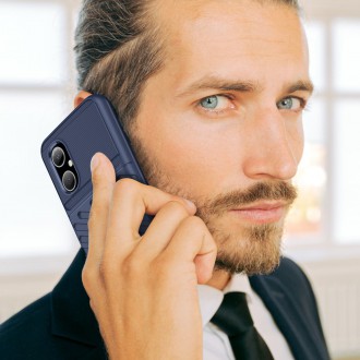 Thunder Case Xiaomi Poco M4 5G silikonové pancéřové pouzdro modré