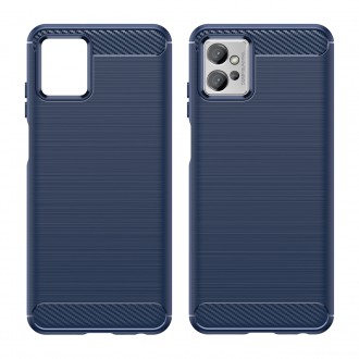 Karbonové pouzdro pro Realme Narzo 50 5G flexibilní silikonový karbonový kryt černý