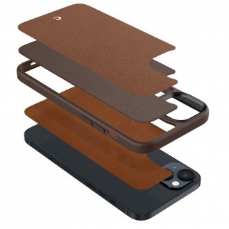 Spigen CYRILL KAJUK MAG MAGSAFE IPHONE 14 PLUS SADDLE BROWN