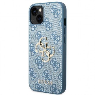 Guess GUHCP14M4GMGBL iPhone 14 Plus 6,7" niebieski/blue hardcase 4G Big Metal Logo