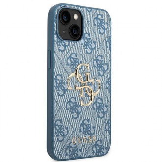 Guess GUHCP14M4GMGBL iPhone 14 Plus 6,7" niebieski/blue hardcase 4G Big Metal Logo