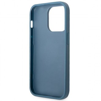 Guess GUHCP14L4GMGBL iPhone 14 Pro 6,1" niebieski/blue hardcase 4G Big Metal Logo