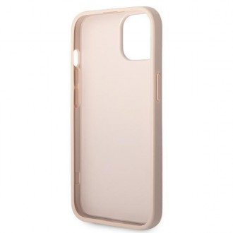 Guess GUHCP14S4GMGPI iPhone 14 6,1" różowy/pink hardcase 4G Big Metal Logo