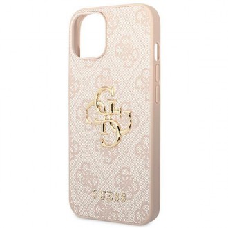 Guess GUHCP14M4GMGPI iPhone 14 Plus 6,7" różowy/pink hardcase 4G Big Metal Logo