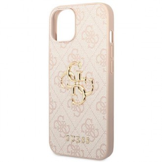 Guess GUHCP14M4GMGPI iPhone 14 Plus 6,7" różowy/pink hardcase 4G Big Metal Logo