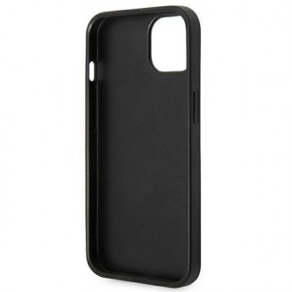 Karl Lagerfeld KLHCP14MSAPCHK iPhone 14 Plus 6,7" hardcase czarny/black Saffiano Choupette Head Patch