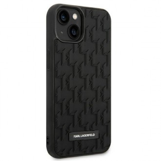 Karl Lagerfeld KLHCP14SRUPKLPK iPhone 14 6,1" hardcase czarny/black 3D Monogram