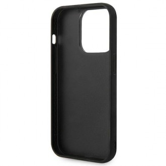 Karl Lagerfeld KLHCP14LRUPKLPK iPhone 14 Pro 6,1" hardcase czarny/black 3D Monogram