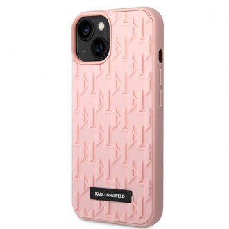 Karl Lagerfeld KLHCP14MRUPKLPP iPhone 14 Plus 6,7" hardcase różowy/pink 3D Monogram