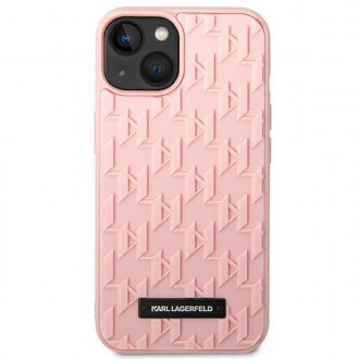 Karl Lagerfeld KLHCP14MRUPKLPP iPhone 14 Plus 6,7" hardcase różowy/pink 3D Monogram