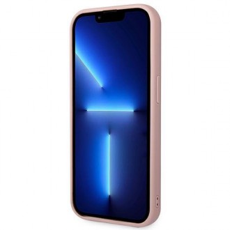 Karl Lagerfeld KLHCP14LRUPKLPP iPhone 14 Pro 6,1" hardcase różowy/pink 3D Monogram