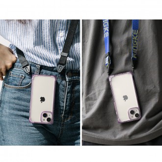 Ringke Fusion Bumper case for iPhone 14 Plus purple