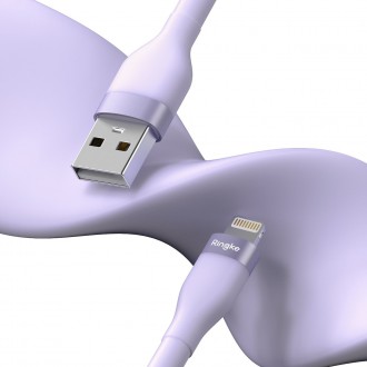Ringke USB-A cable - Lightning 480Mb / s 12W 2m purple (CB09970RS)