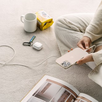 Ringke cable USB-A - USB-C 480Mb / s 12W 2m white (CB60082RS)