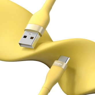 Ringke cable USB-A - USB-C 480Mb / s 12W 2m yellow (CB60099RS)