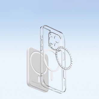 Ugreen LP641 Classy Clear Magnetic Protective Case Magnetic Gel Case for iPhone 14 transparent (MagSafe compatible) (90934)