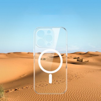 Ugreen LP641 Classy Clear Magnetic Protective Case Magnetic Gel Case for iPhone 14 transparent (MagSafe compatible) (90934)