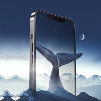 Joyroom Knight Series 2.5D Full Screen Tempered Glass with Blue Light Filter for iPhone 12 Pro Max (6.7 ")