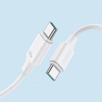 Joyroom cable USB-C - USB-C 480Mb / s 60W 1m black (S-CC060A9)