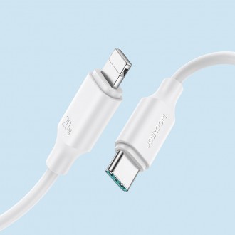 Joyroom cable USB-C - Lightning 480Mb / s 20W 0.25m white (S-CL020A9)