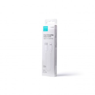 Joyroom cable USB-C - Lightning 480Mb / s 20W 0.25m white (S-CL020A9)