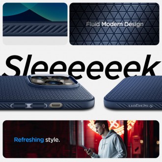Spigen LIQUID AIR IPHONE 14 PRO MAX NAVY BLUE