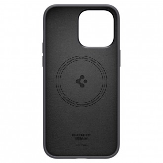 Spigen SILICONE FIT MAG MAGSAFE IPHONE 14 PRO MAX BLACK