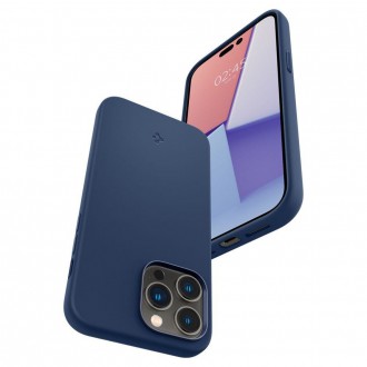 Spigen SILICONE FIT MAG MAGSAFE IPHONE 14 PRO NAVY BLUE