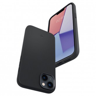 Spigen SILICONE FIT MAG MAGSAFE IPHONE 14 BLACK