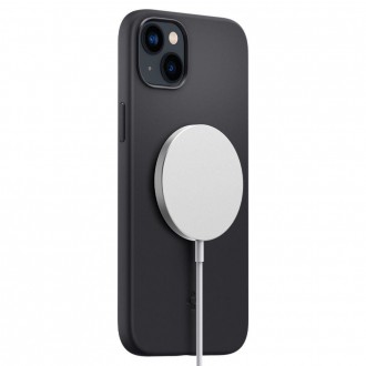 Spigen SILICONE FIT MAG MAGSAFE IPHONE 14 BLACK