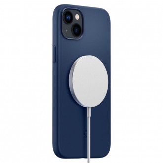 Spigen SILICONE FIT MAG MAGSAFE IPHONE 14 NAVY BLUE