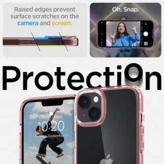Spigen ULTRA HYBRID IPHONE 14 ROSE CRYSTAL