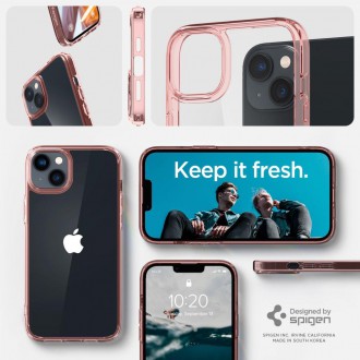 Spigen ULTRA HYBRID IPHONE 14 ROSE CRYSTAL