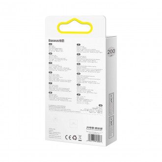 Baseus Tungsten Gold kabel USB-A - USB-C 480Mb/s 100W 1m černý (CAWJ000001)