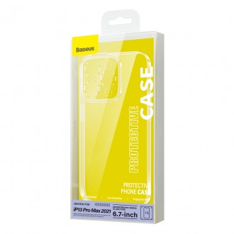 Skleněný kryt Baseus SuperCeramic Series Glass Case pro iPhone 13 Pro Max 6,7&quot; 2021 + čisticí sada
