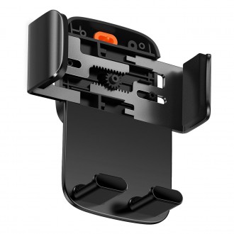 Baseus Easy Control Pro kokpit/držák mřížky černý (verze s přísavkou) (SUYK020001)