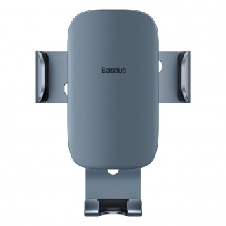 Baseus Metal AgeⅡ gravity holder for round car air vent dark gray (SUJS030013)