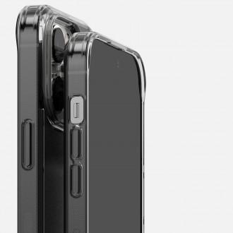 Ringke Fusion Matte case iPhone 14 Pro Max cover with a gel frame gray